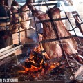 Cordero patagónico al asador