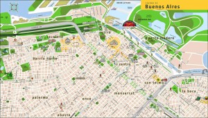 Mapa de la Ciudad de Buenos Aires