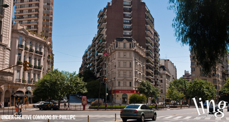 Recoleta, barrio exclusivo de Buenos Aires 