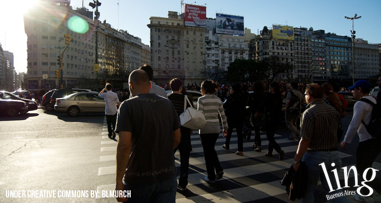Elegir un medio de transporte en Buenos Aires 
